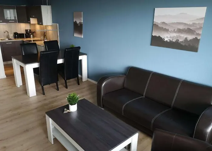 Апартаменты Harzblick - Traumaussicht & Schwimmbad Хоегайс